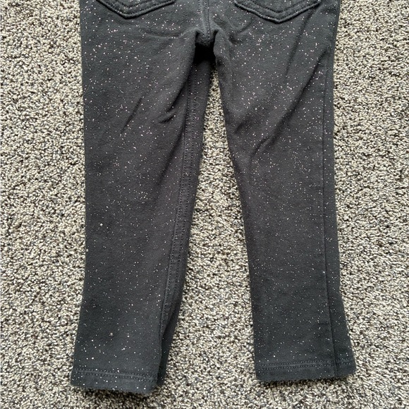 Jumping Beans Baby Girl Black Sparkle Pants, Size 18 Months - Picture 7 of 8